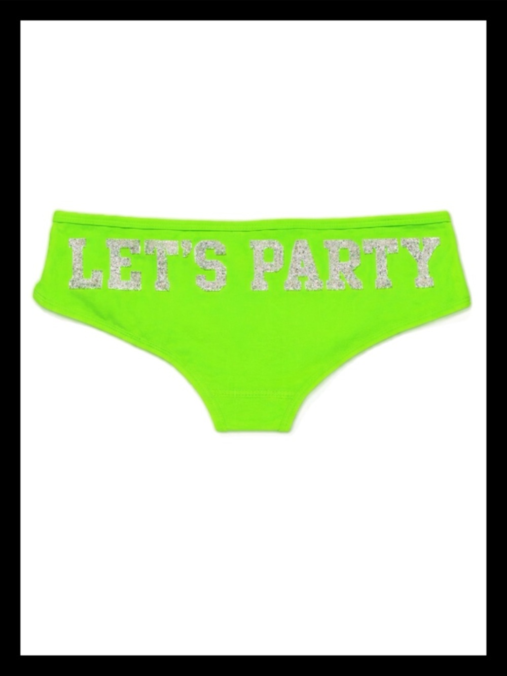 💕ⓅⒾⓃⓀ ⓋⓈ “LET’S PARTY” Extra Low Rise Hipster Panties NWT💕